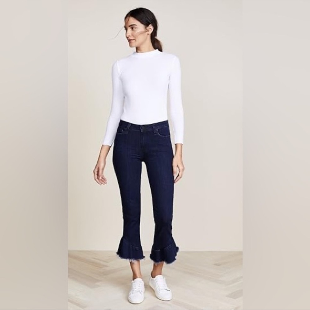 PAIGE Women's Flora Straight Jeans